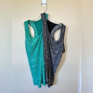 Danskin Women's Tank Tops - Teal and Gray